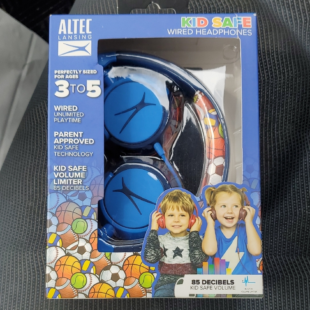 Altec Lansing Blue Kid Safe Wired Headphones